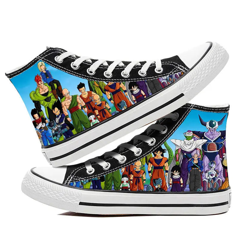 Dragon Ball High-Top Sneakers Collection