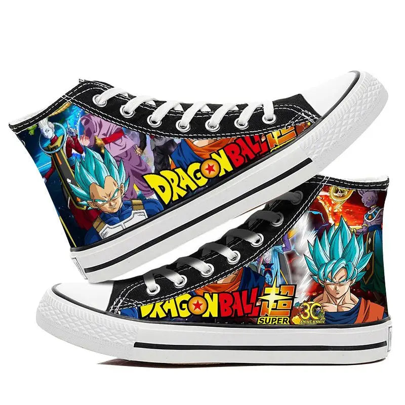 Dragon Ball High-Top Sneakers Collection