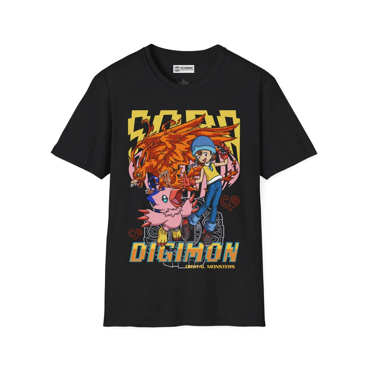 SORA X BIRDRAMON Digimon T-Shirt Printify