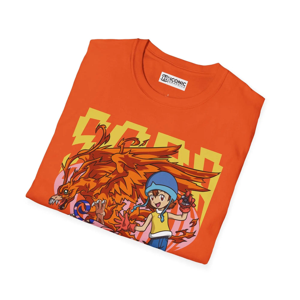 SORA X BIRDRAMON Digimon T-Shirt Printify