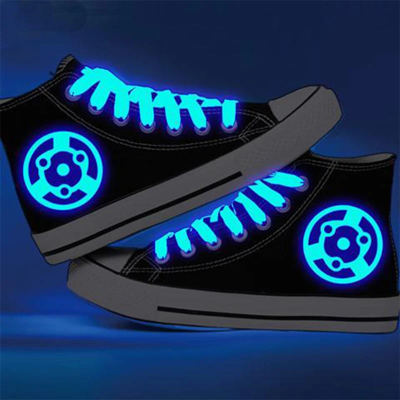 Naruto Glow-In-The-Dark Sneakers