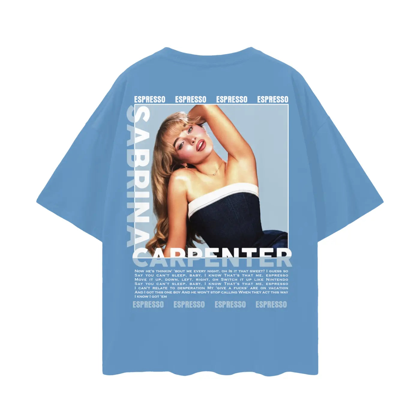 Sabrina Oversize Deep Drop Shoulder Tee ODMPOD