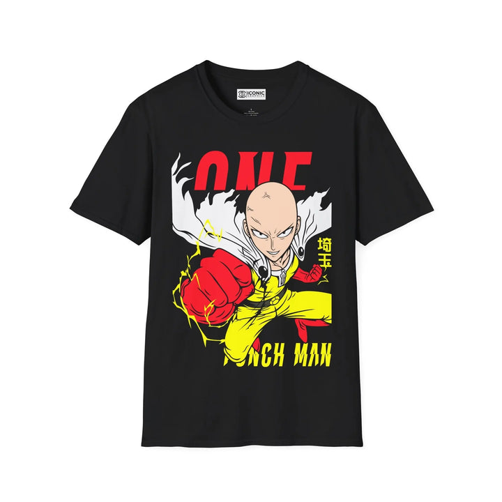 Saitama One Punch Man T-Shirt Printify