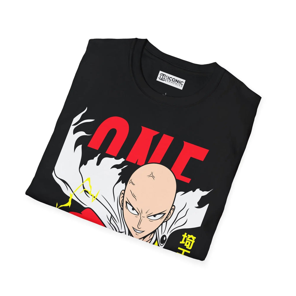 Saitama One Punch Man T-Shirt Printify