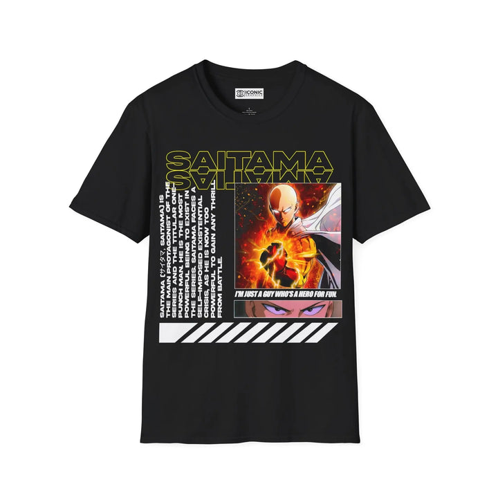 Saitama One Punch Man T-Shirt Printify