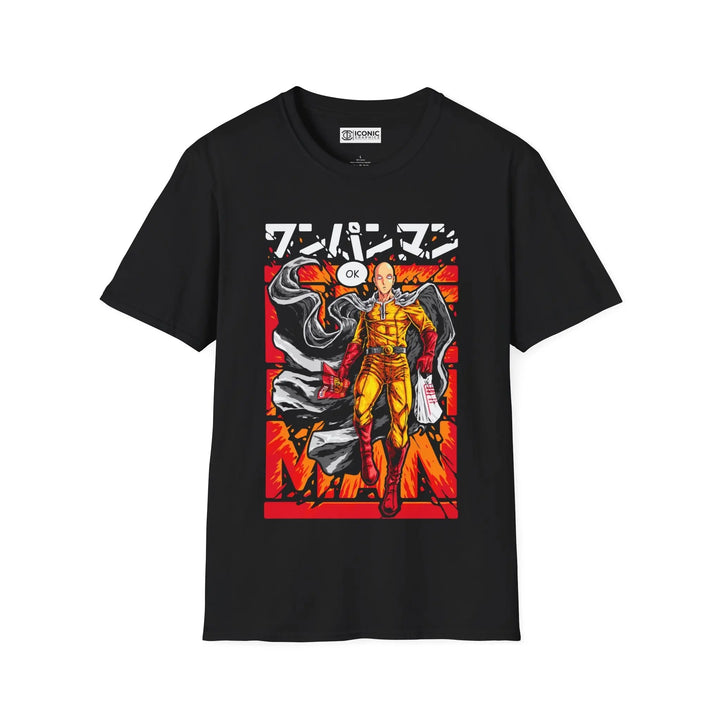 Saitama One Punch Man T-Shirt Printify