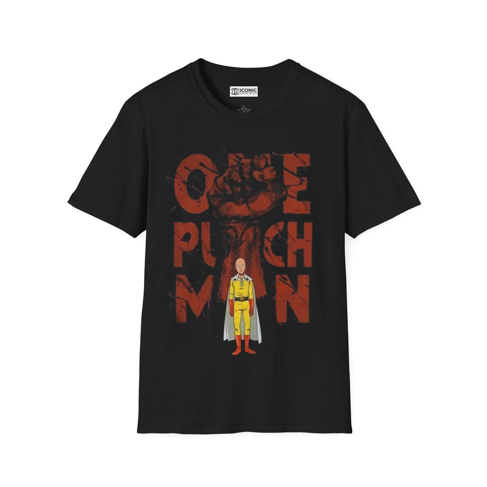 Saitama One Punch Man T-Shirt Printify