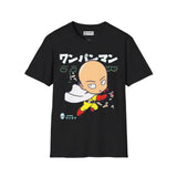 Saitama One Punch Man T-Shirt Printify