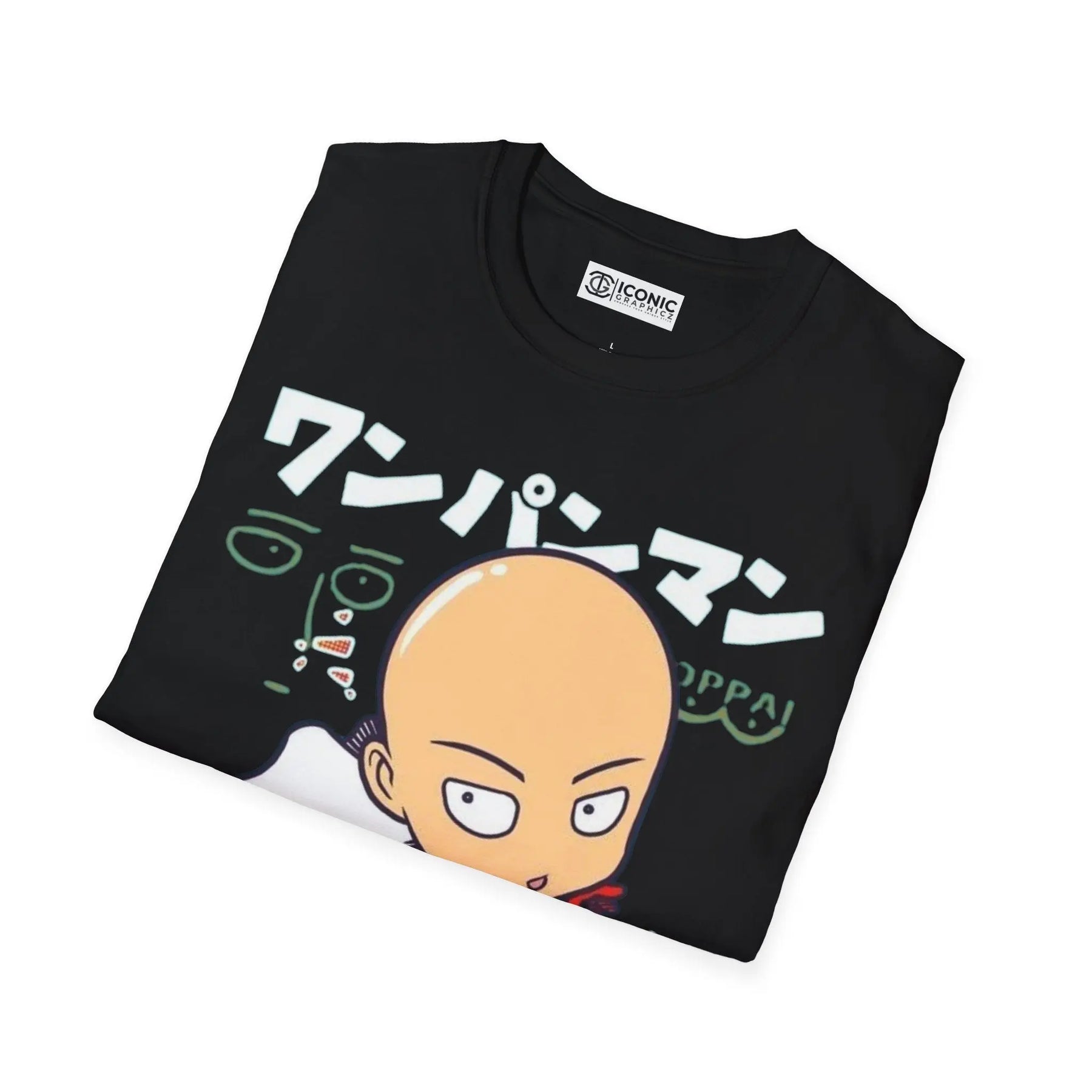 Saitama One Punch Man T-Shirt Printify