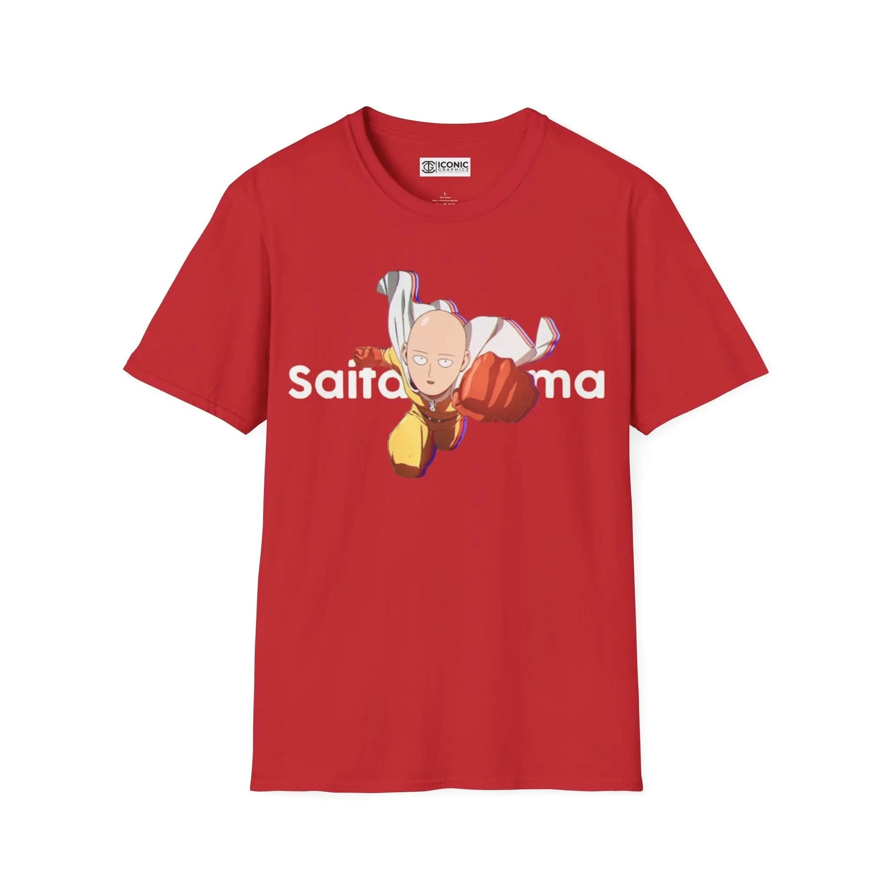 Saitama One Punch Man T-Shirt Printify