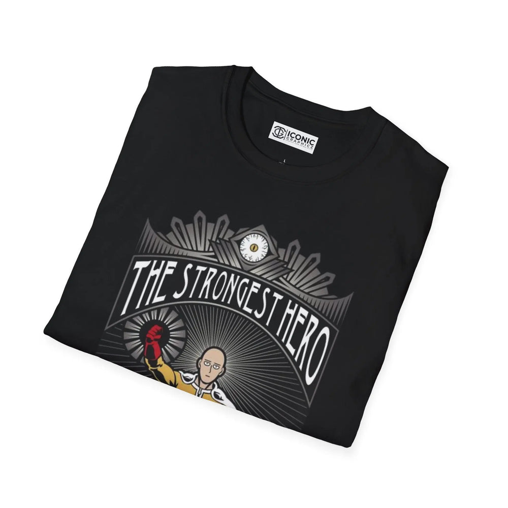 Saitama One Punch Man T-Shirt Printify