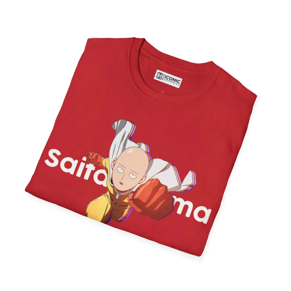 Saitama One Punch Man T-Shirt Printify