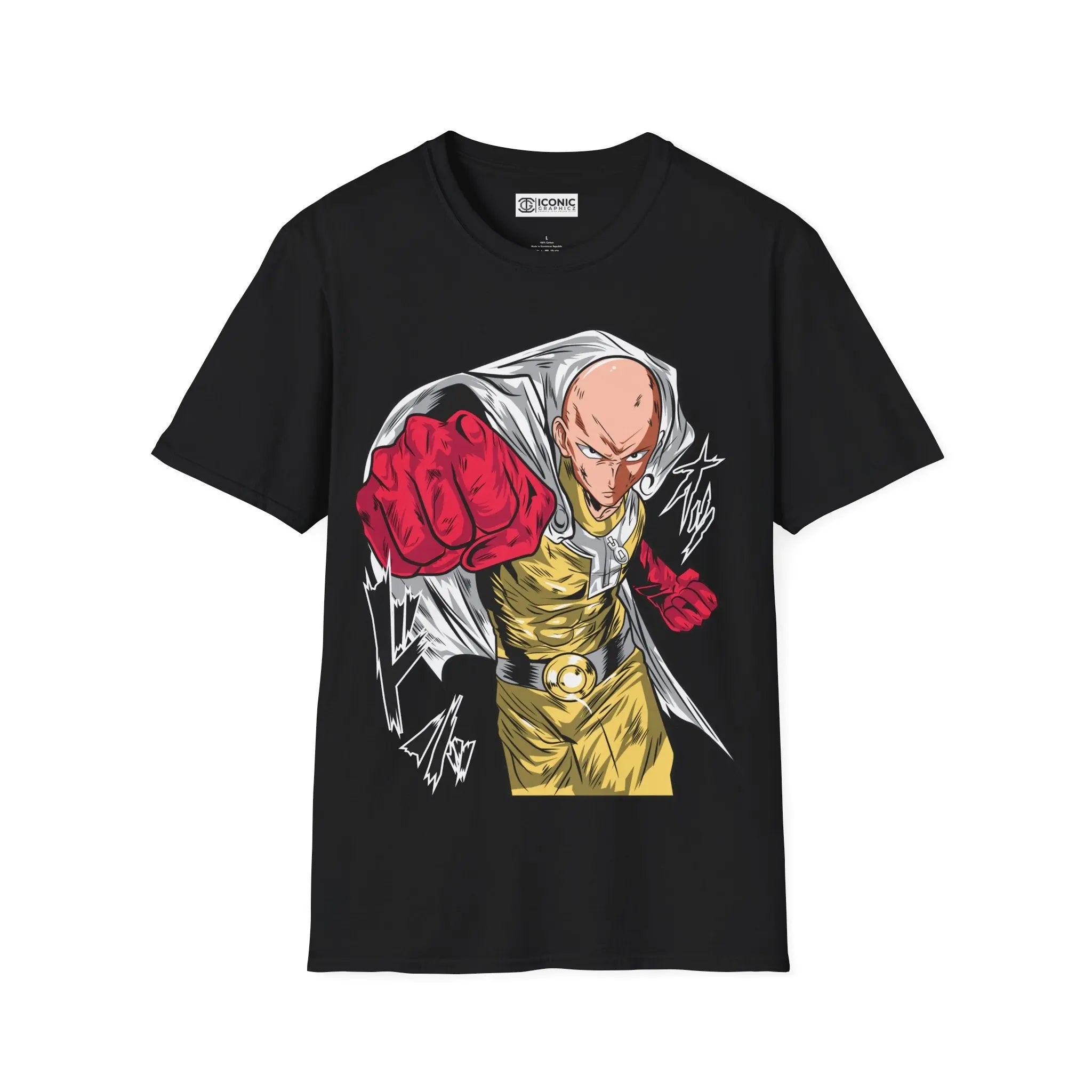 Saitama One Punch Man T-Shirt Printify