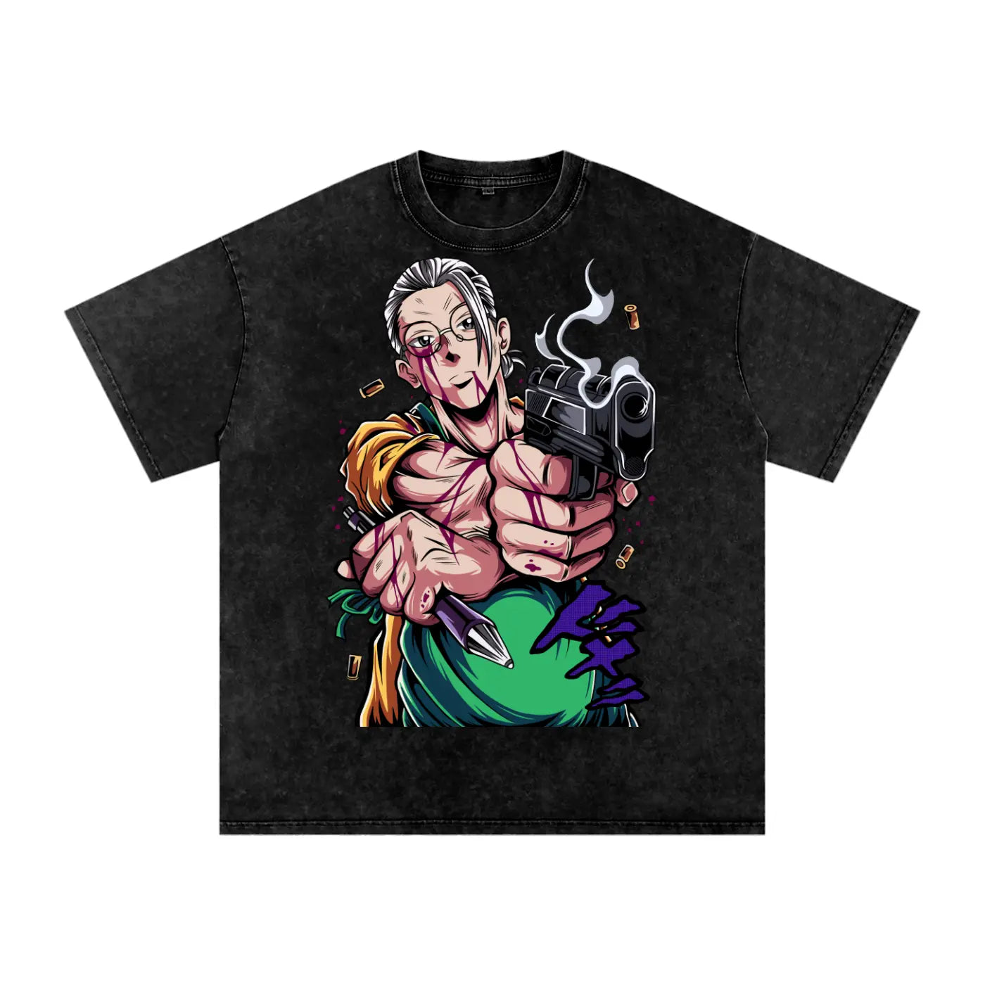 Sakamoto Days Acid Wash Oversize T-Shirt ODMPOD