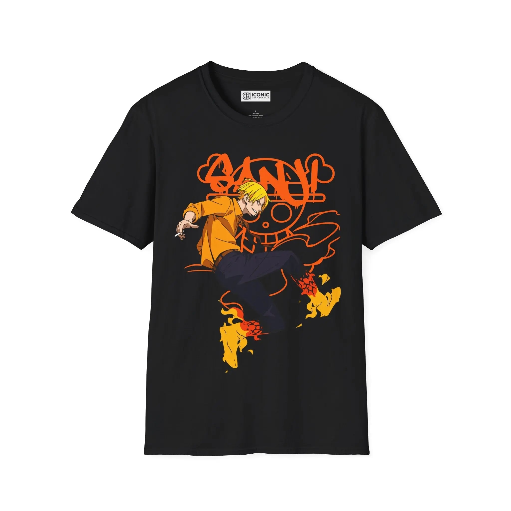 Sanji One Piece T-Shirt Printify