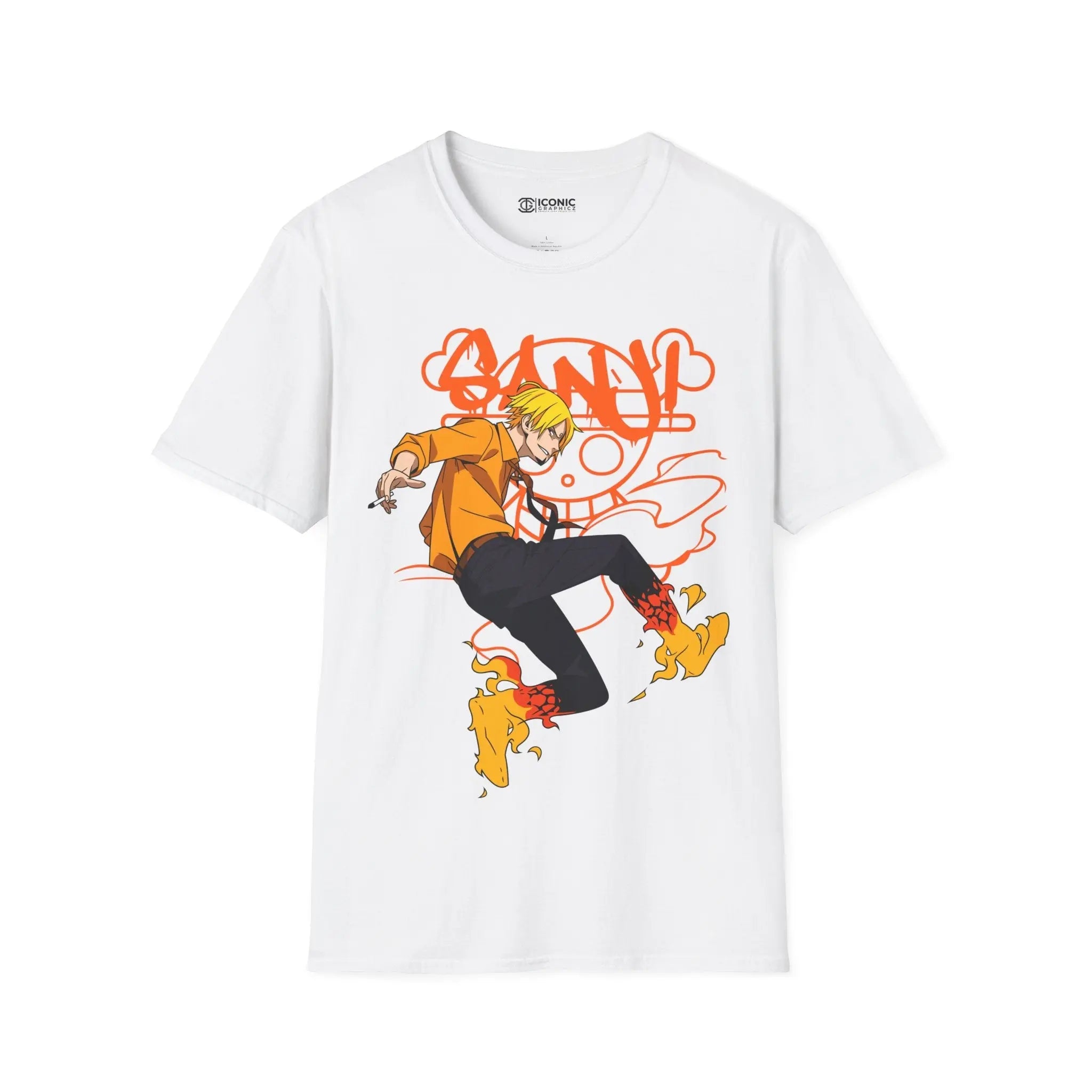 Sanji One Piece T-Shirt Printify