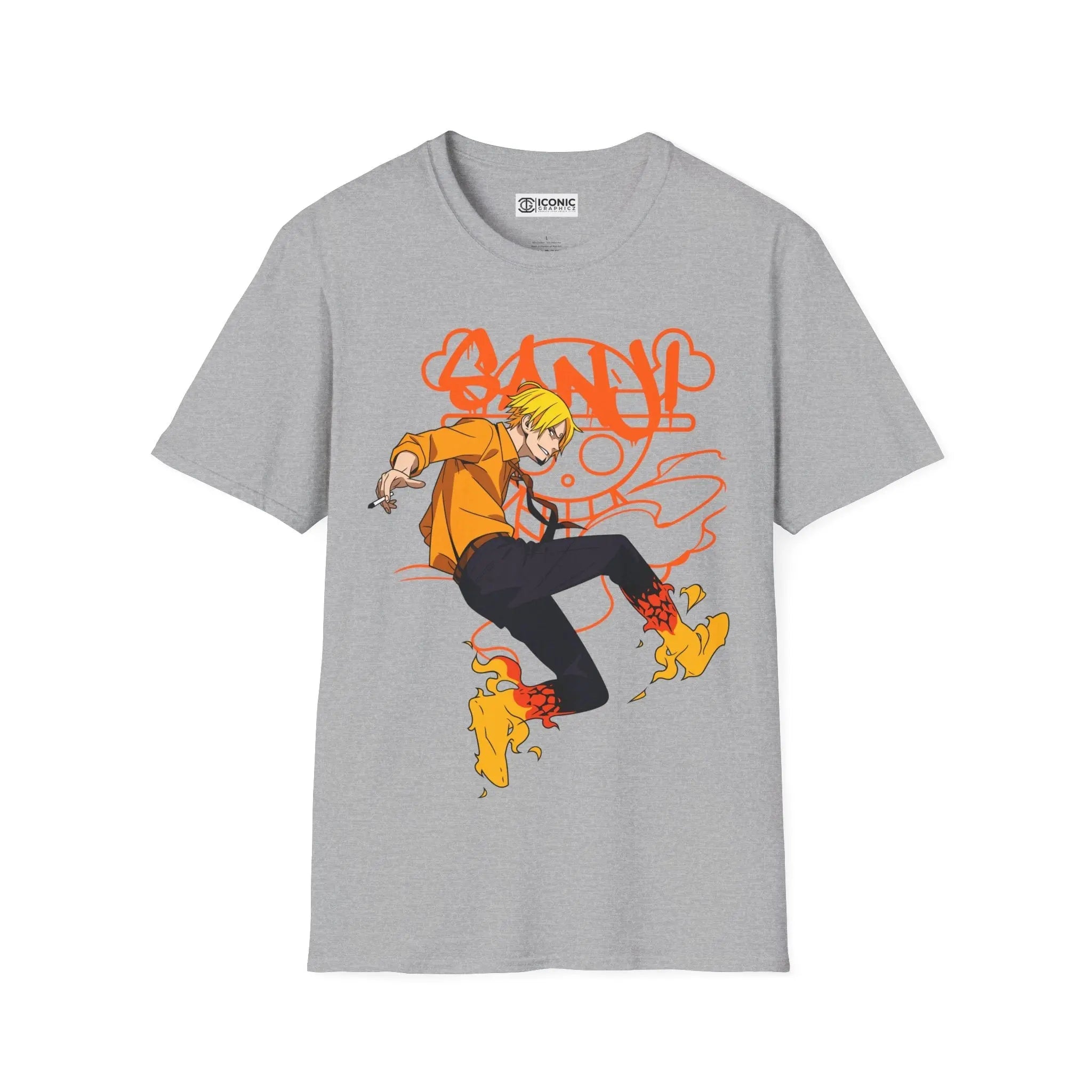 Sanji One Piece T-Shirt Printify