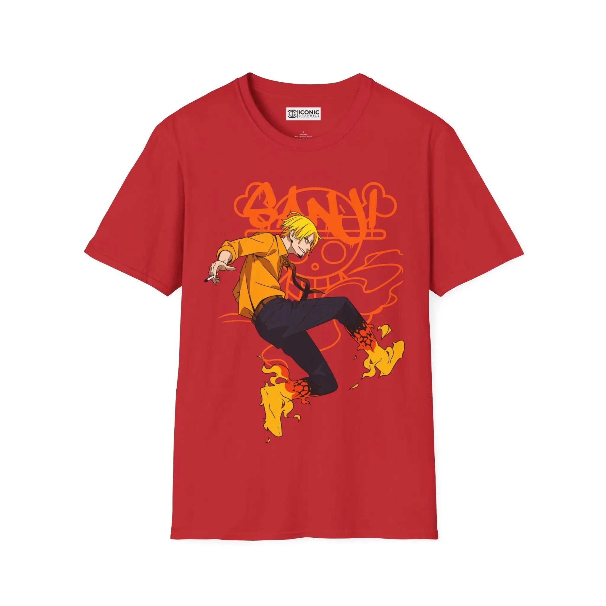 Sanji One Piece T-Shirt Printify