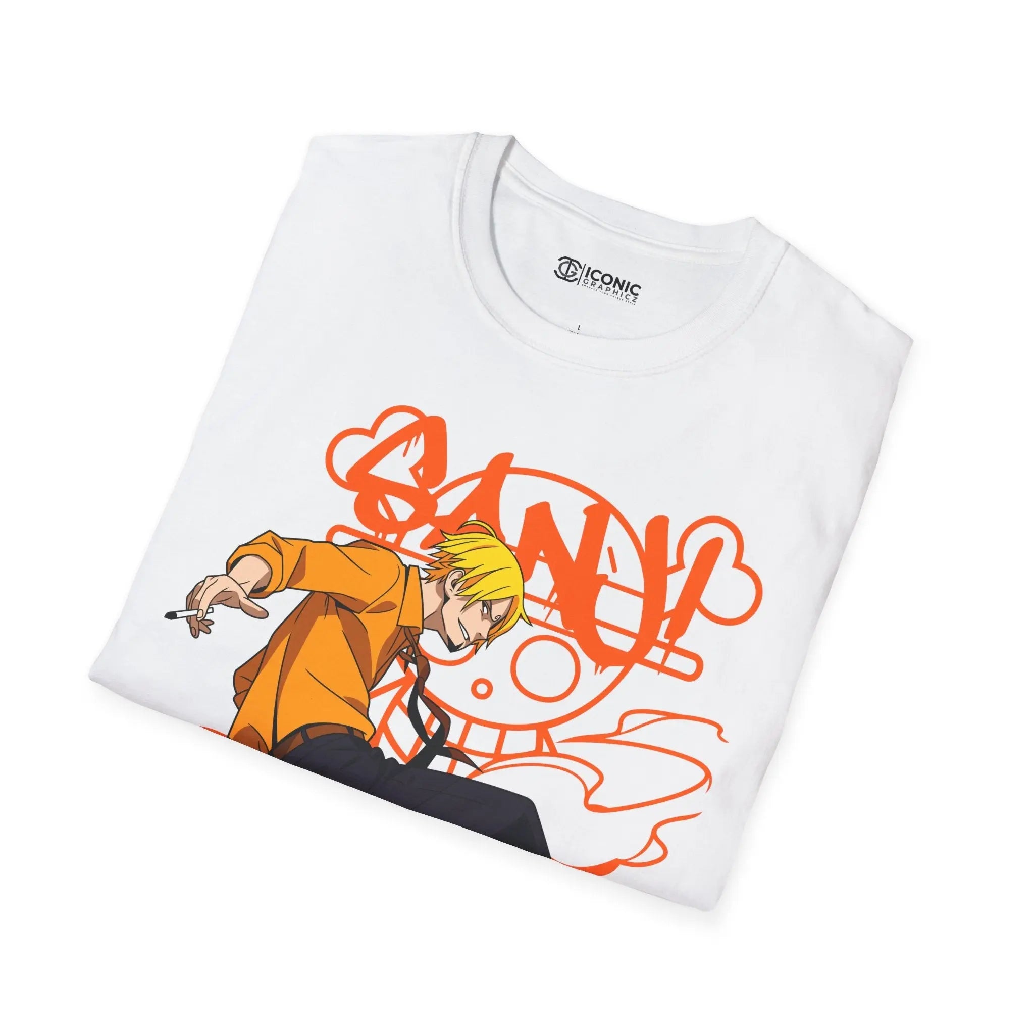 Sanji One Piece T-Shirt Printify