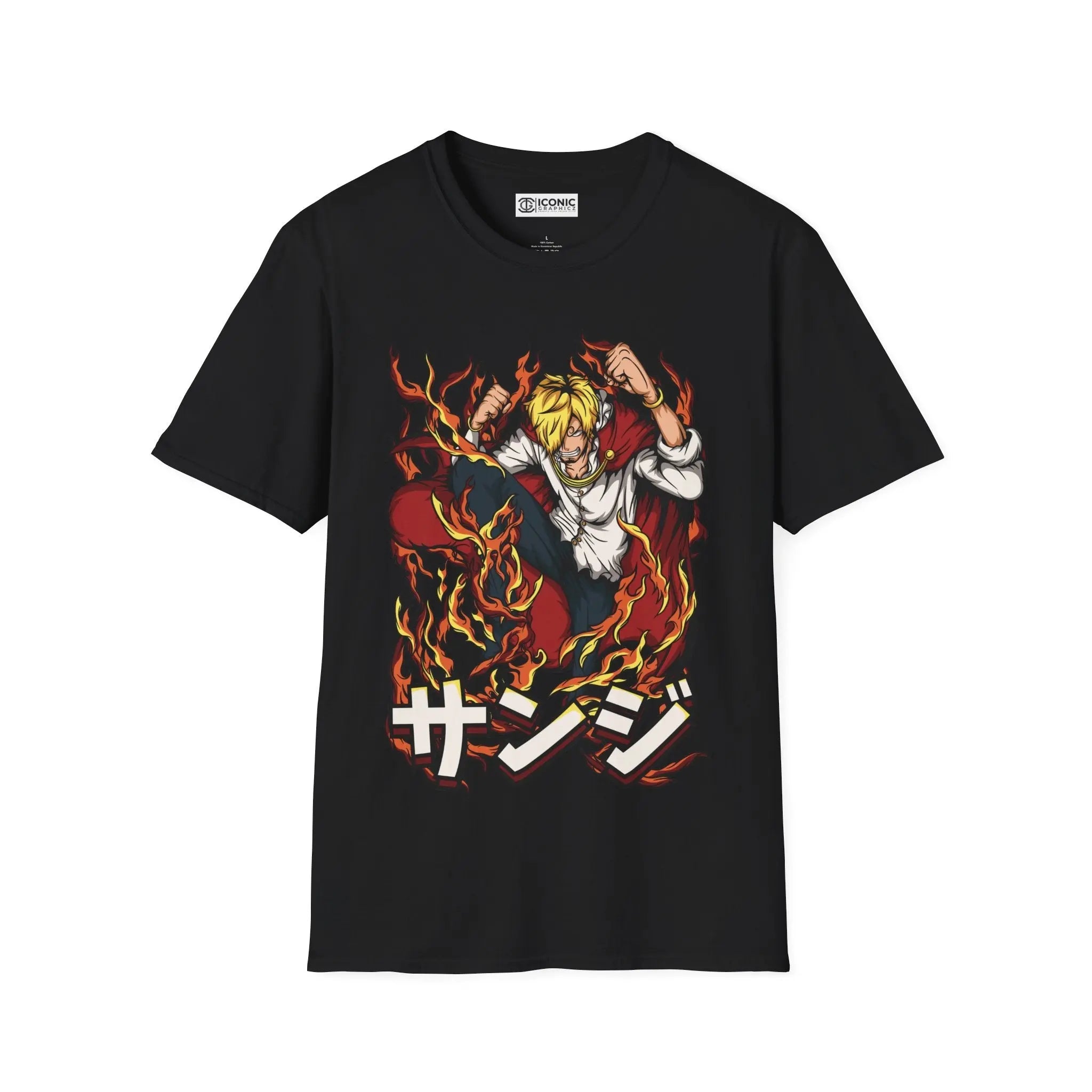 Sanji One Piece T-Shirt Printify