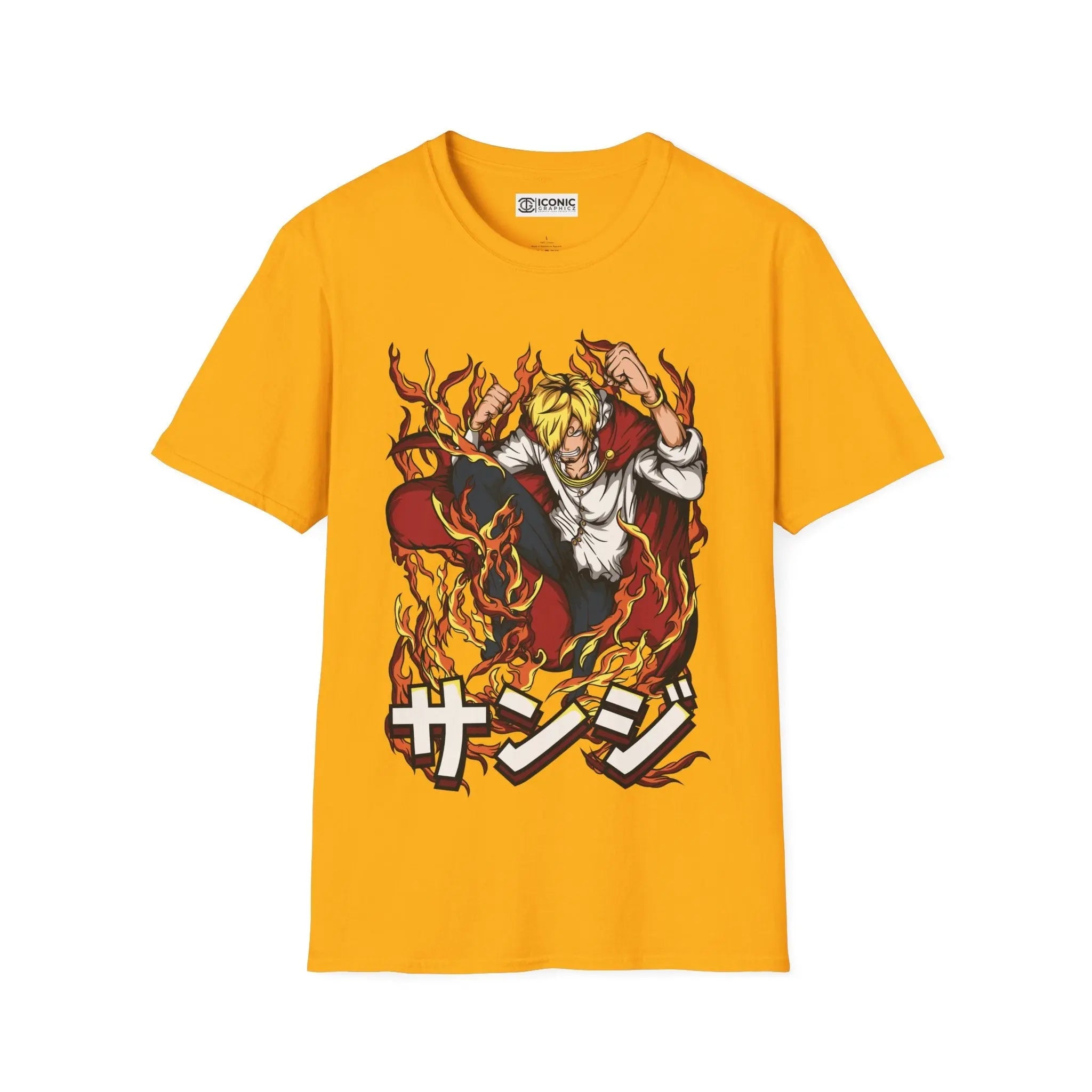Sanji One Piece T-Shirt Printify