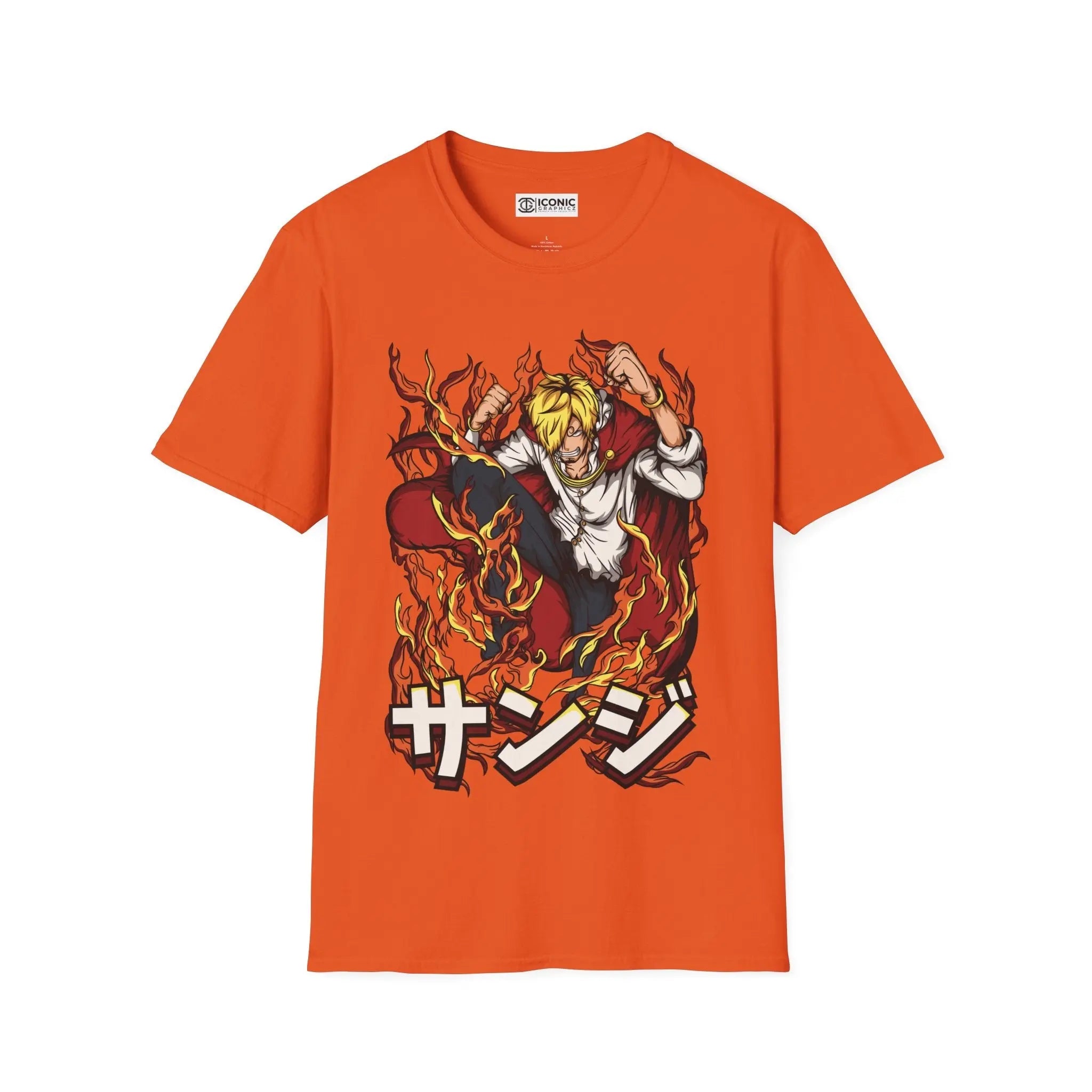 Sanji One Piece T-Shirt Printify