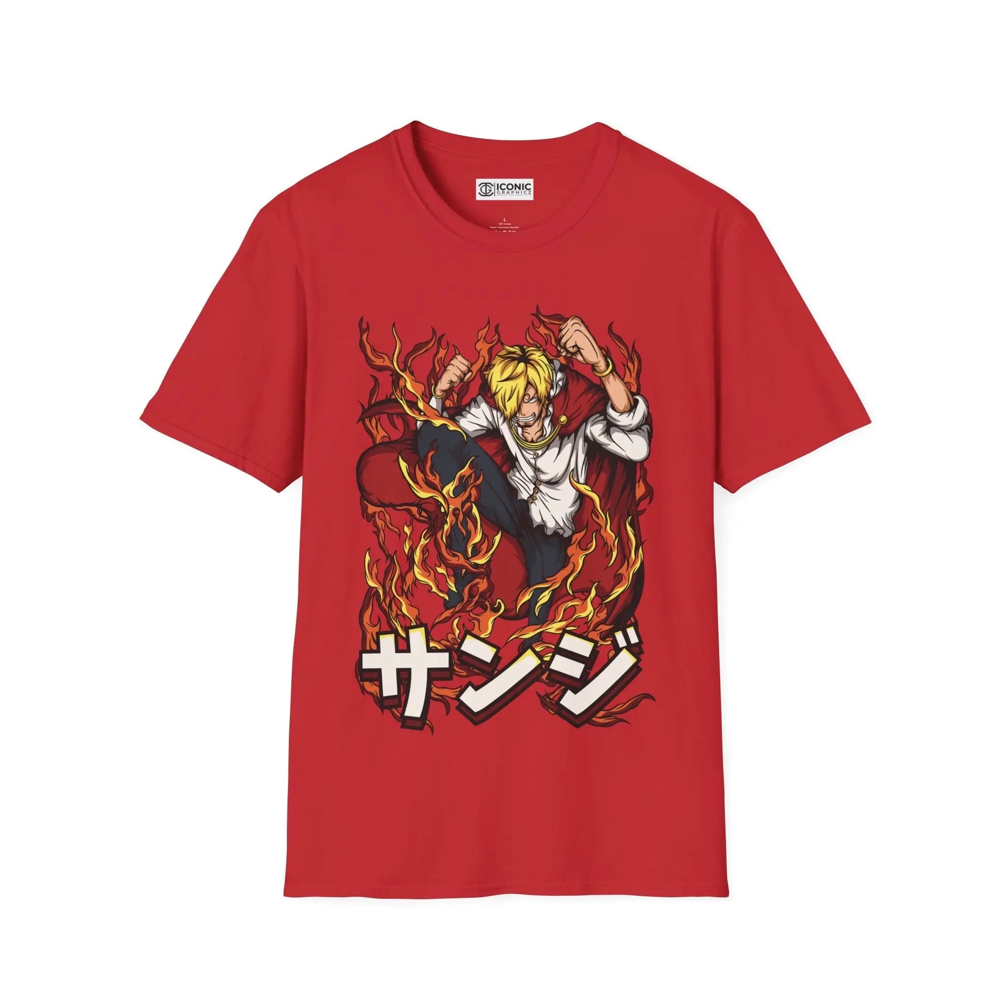 Sanji One Piece T-Shirt Printify
