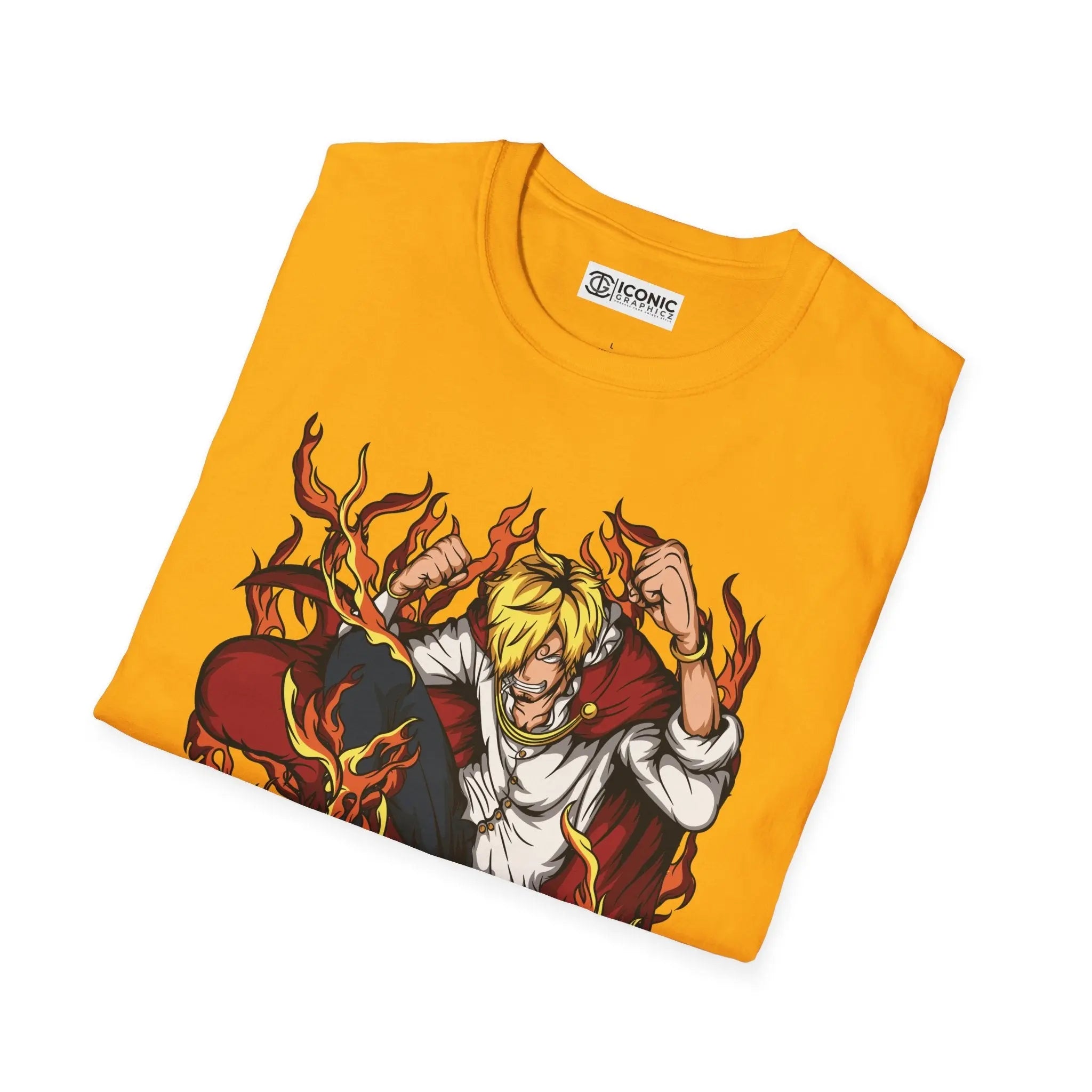 Sanji One Piece T-Shirt Printify