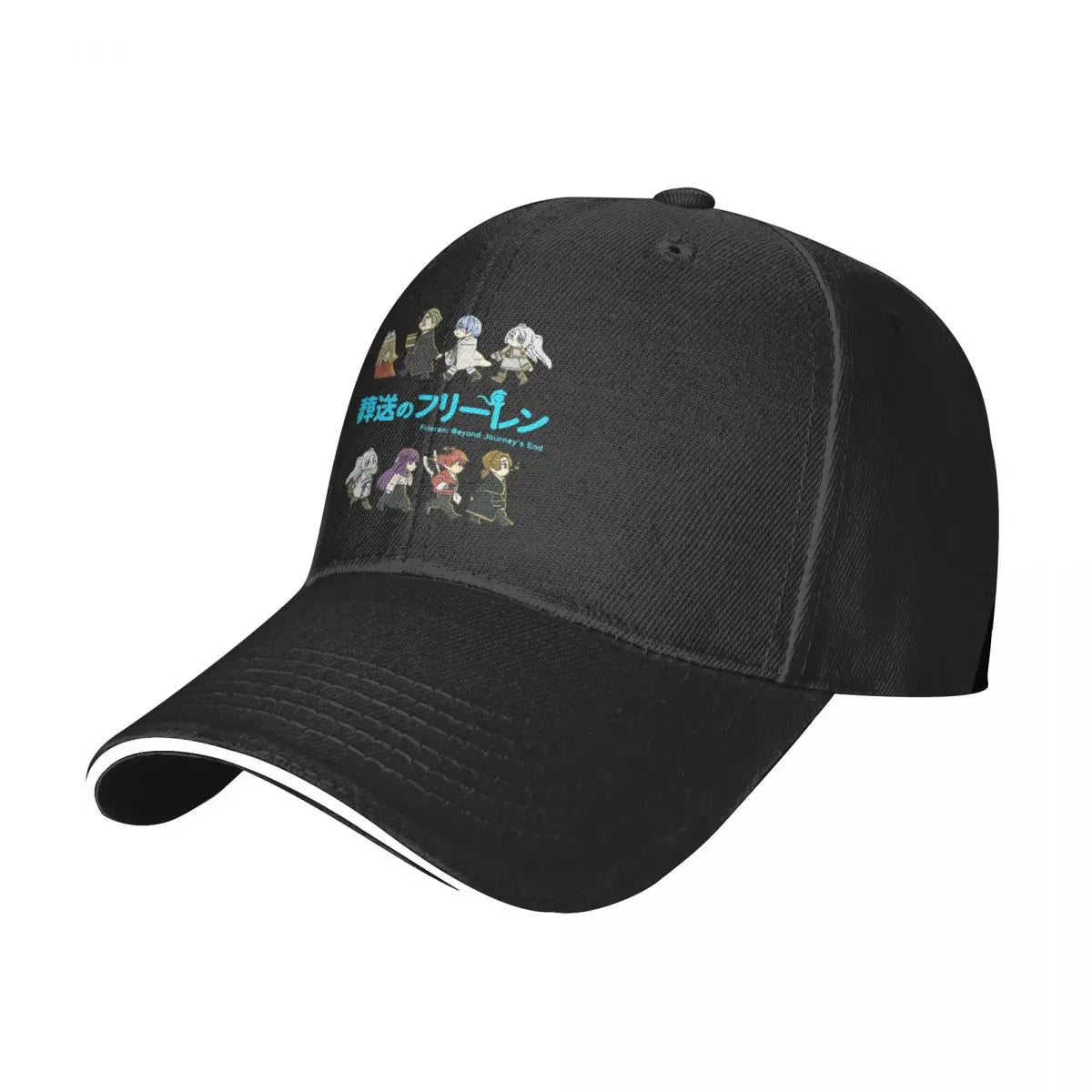 Frieren Beyond Journey's Vintage Chibi Snapback Hat Adjustable Fit