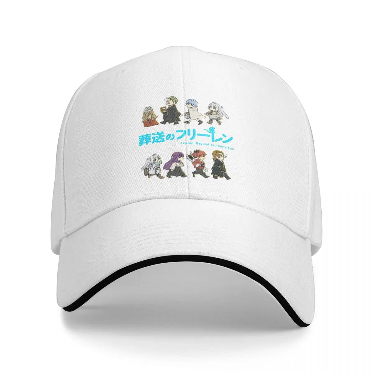 Frieren Beyond Journey's Vintage Chibi Snapback Hat Adjustable Fit