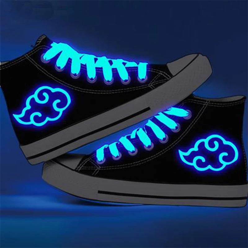 Naruto Glow-In-The-Dark Sneakers