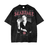 Scarface Oversize Snow Washed T-Shirt ODMPOD