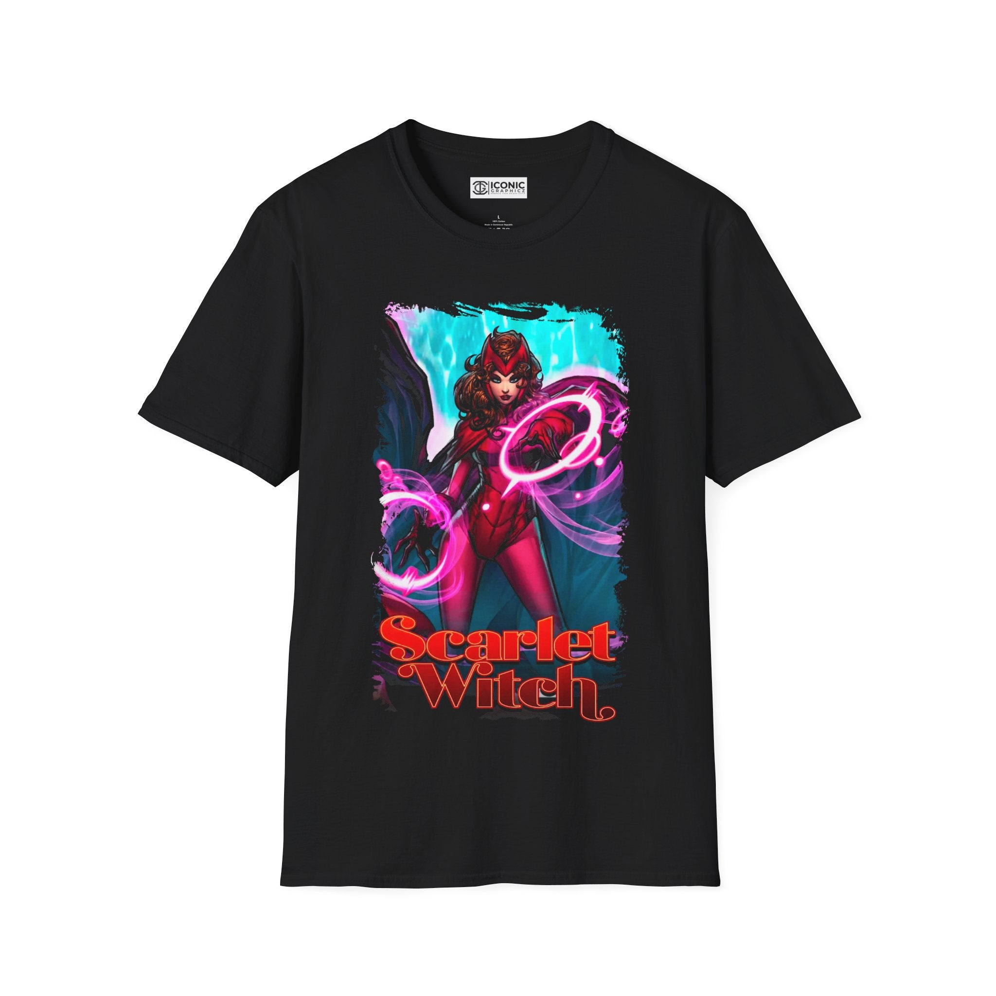Scarlet Witch T-Shirt - IGZ Clothing  - Scarlet Witch Unisex Softstyle T-Shirt Best Price 26 at IGZ Clothing 
