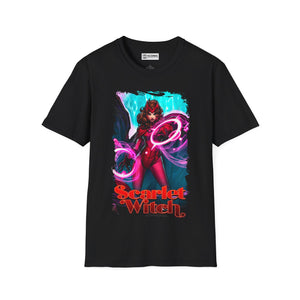 Scarlet Witch T-Shirt - IGZ Clothing  - Scarlet Witch Unisex Softstyle T-Shirt Best Price 26 at IGZ Clothing 