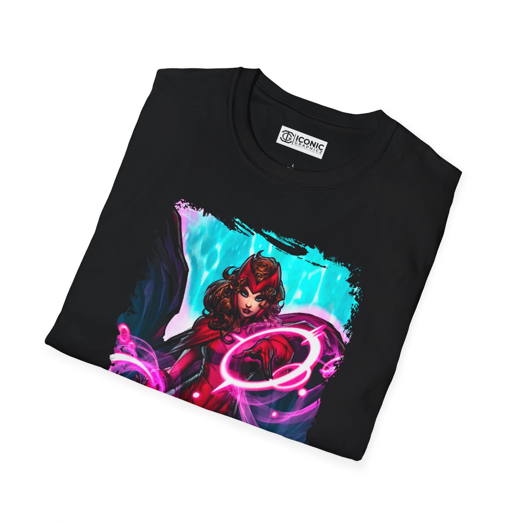 Scarlet Witch T-Shirt - IGZ Clothing  - Scarlet Witch Unisex Softstyle T-Shirt Best Price 26 at IGZ Clothing 