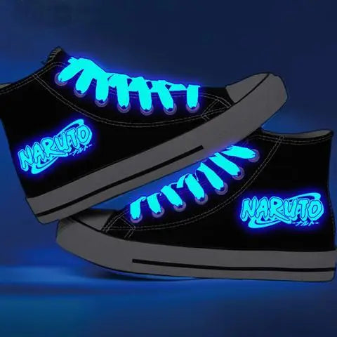 Naruto Glow-In-The-Dark Sneakers