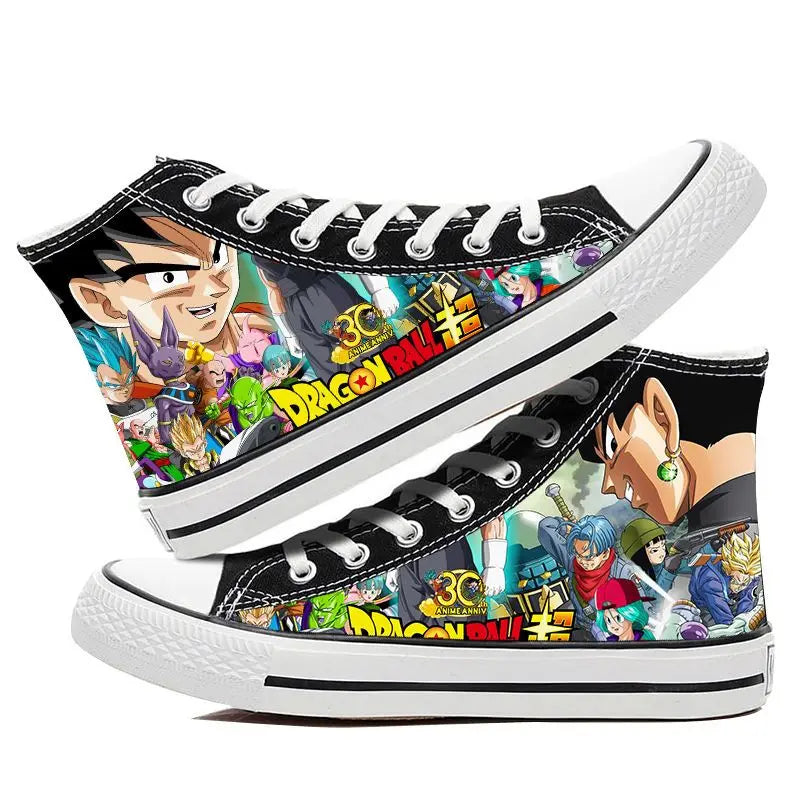 Dragon Ball High-Top Sneakers Collection