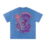 Sexy Aliens Acid Wash Oversize T-Shirt - 250 GSM ODMPOD