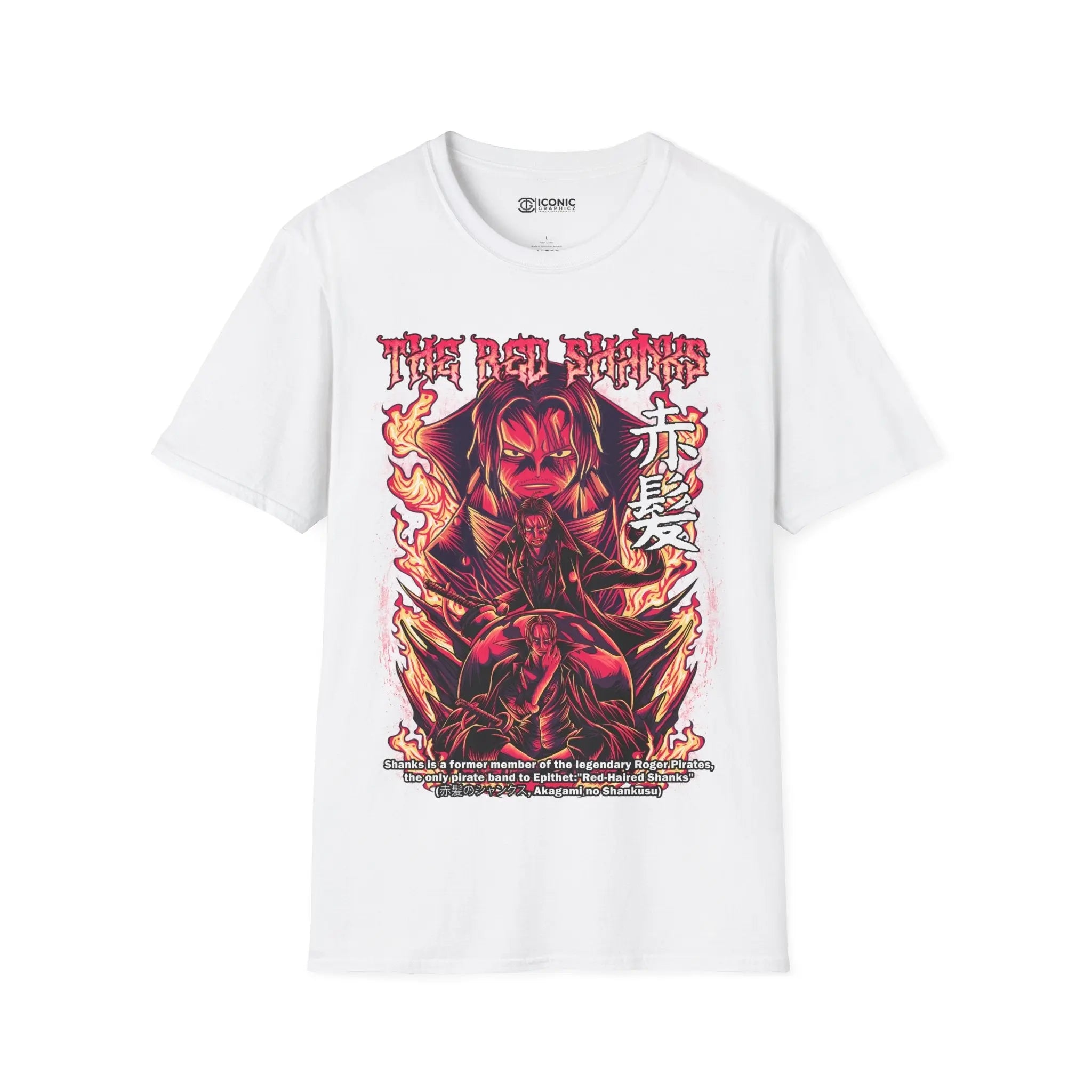 Shanks One Piece T-Shirt Printify
