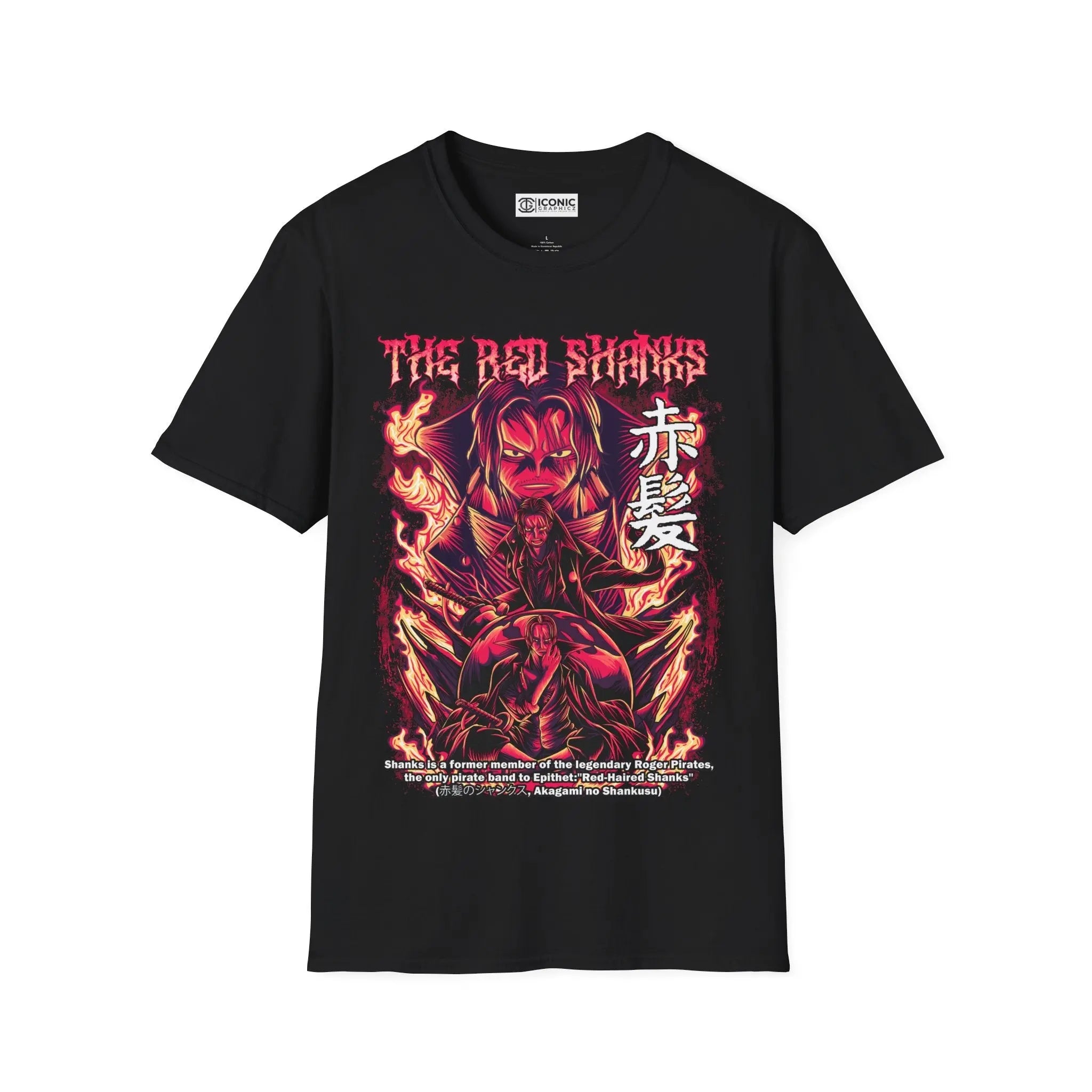 Shanks One Piece T-Shirt Printify