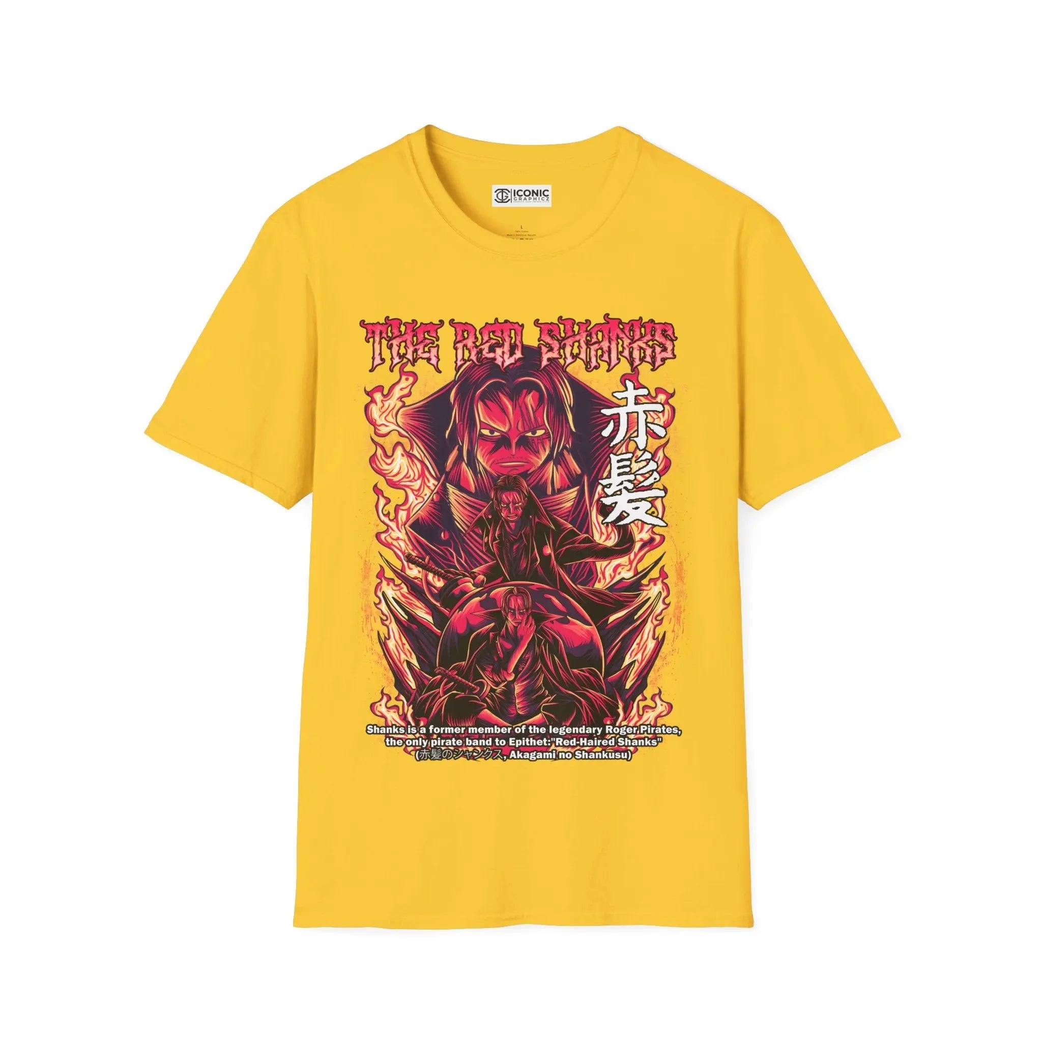 Shanks One Piece T-Shirt Printify
