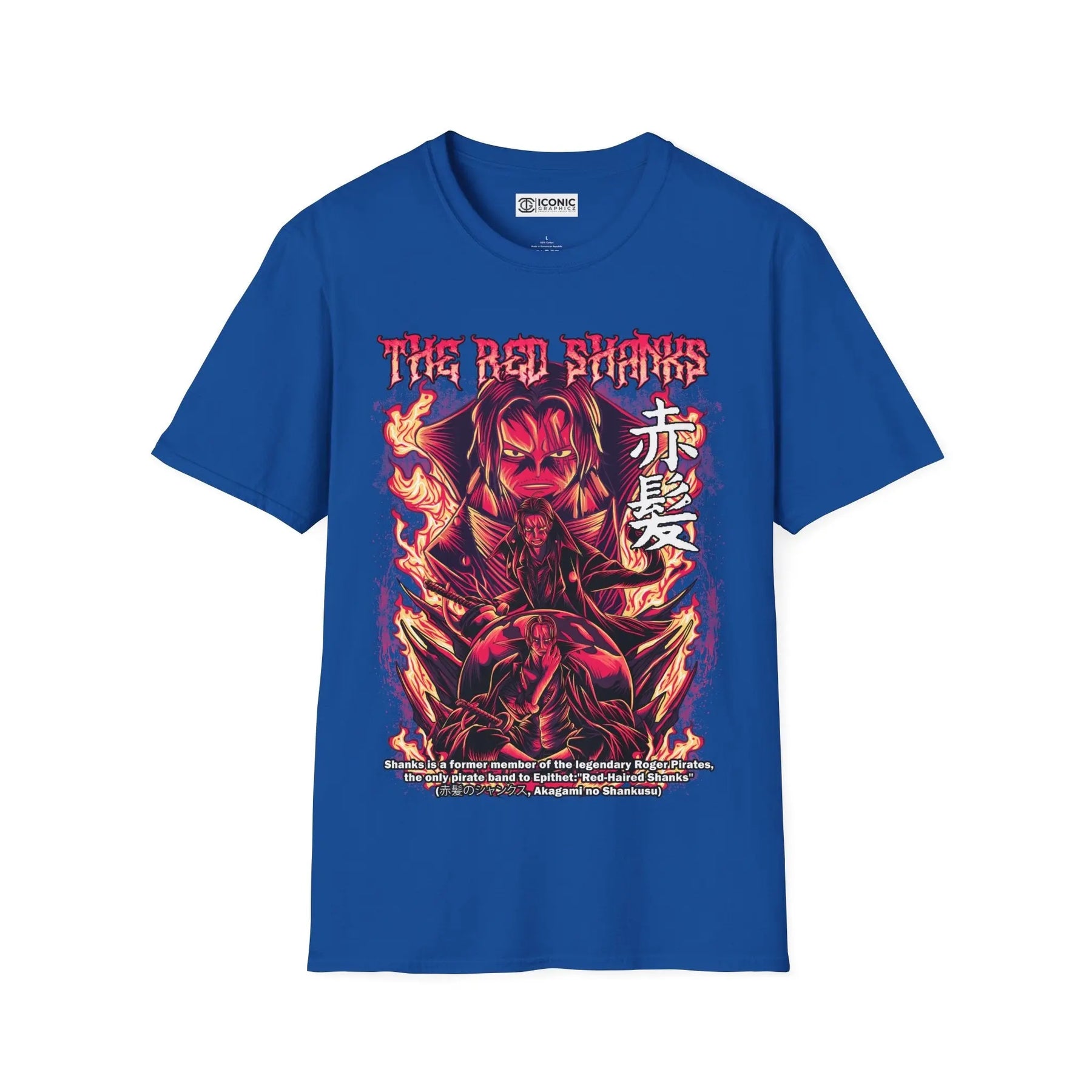 Shanks One Piece T-Shirt Printify
