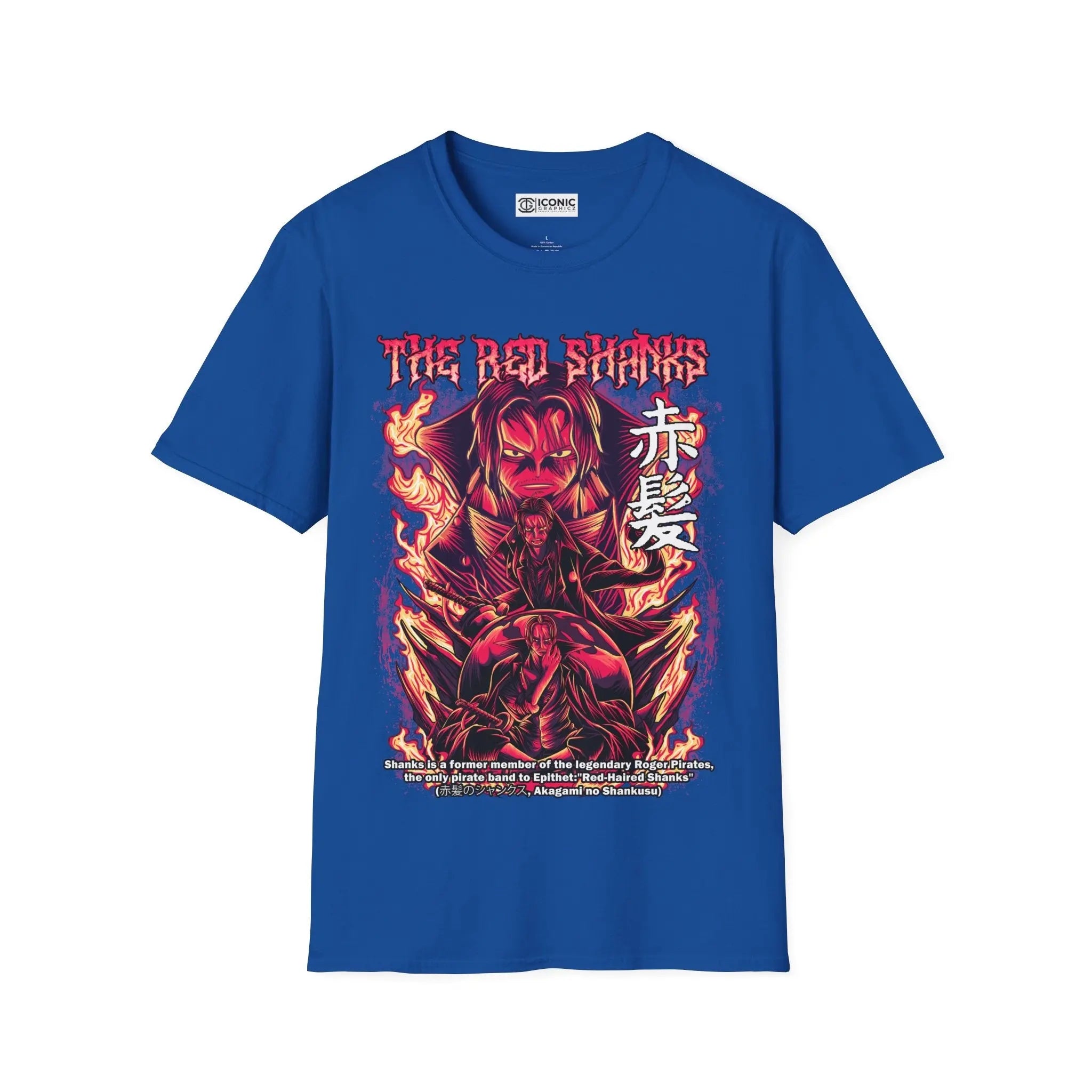 Shanks One Piece T-Shirt Printify