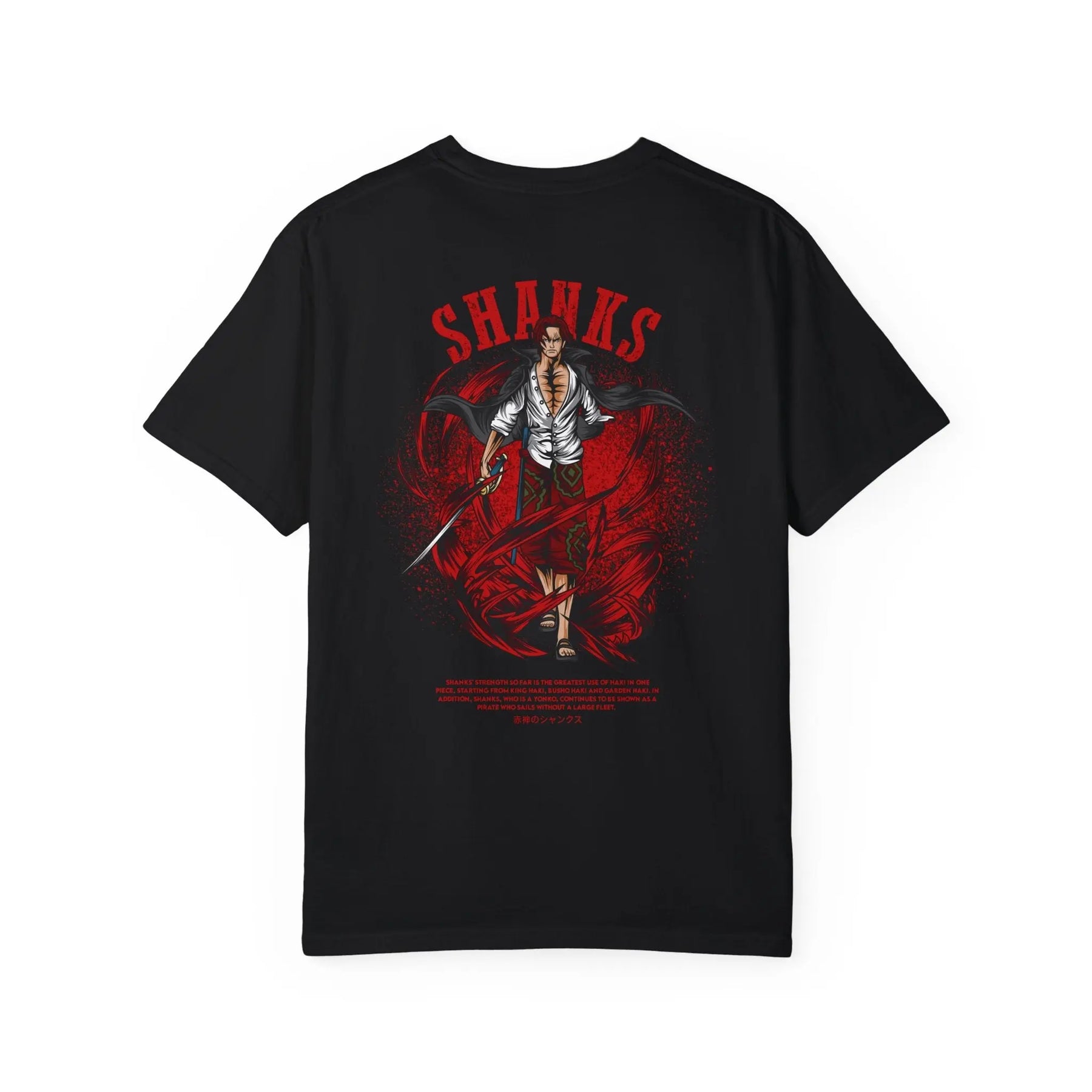 Shanks Unisex Garment-Dyed T-shirt Printify