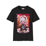 Shanks and Luffy One Piece T-Shirt Printify