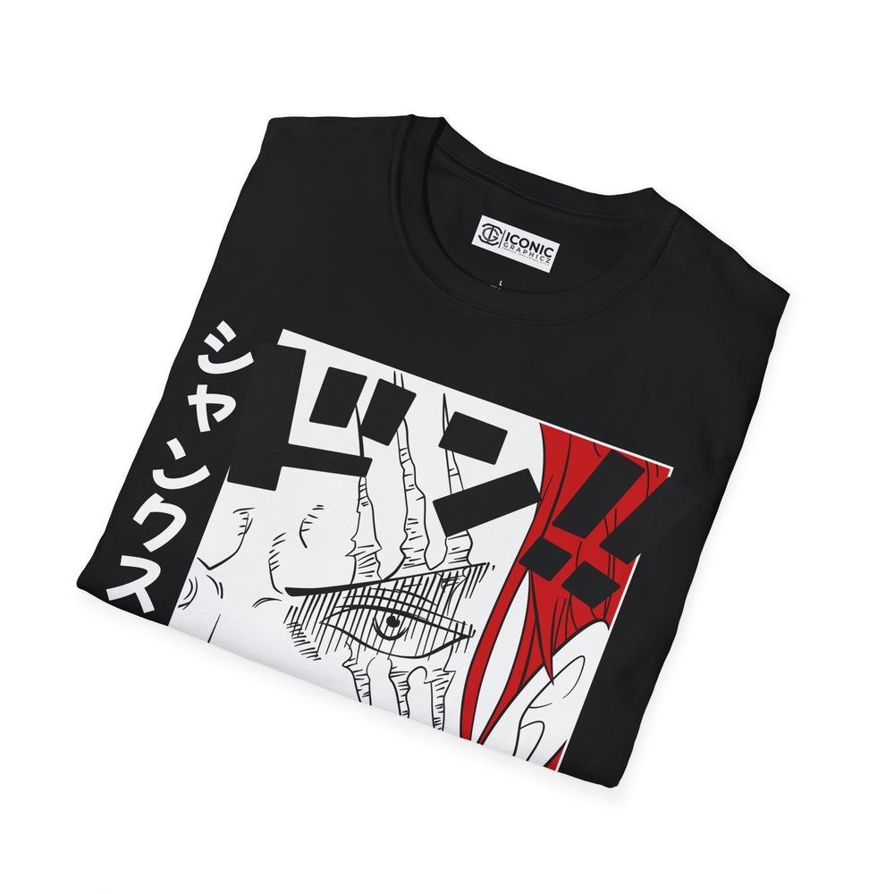 Shanks One Piece T-Shirt - IGZ Clothing  - Shanks Unisex Softstyle T-Shirt Best Price 26 at IGZ Clothing 
