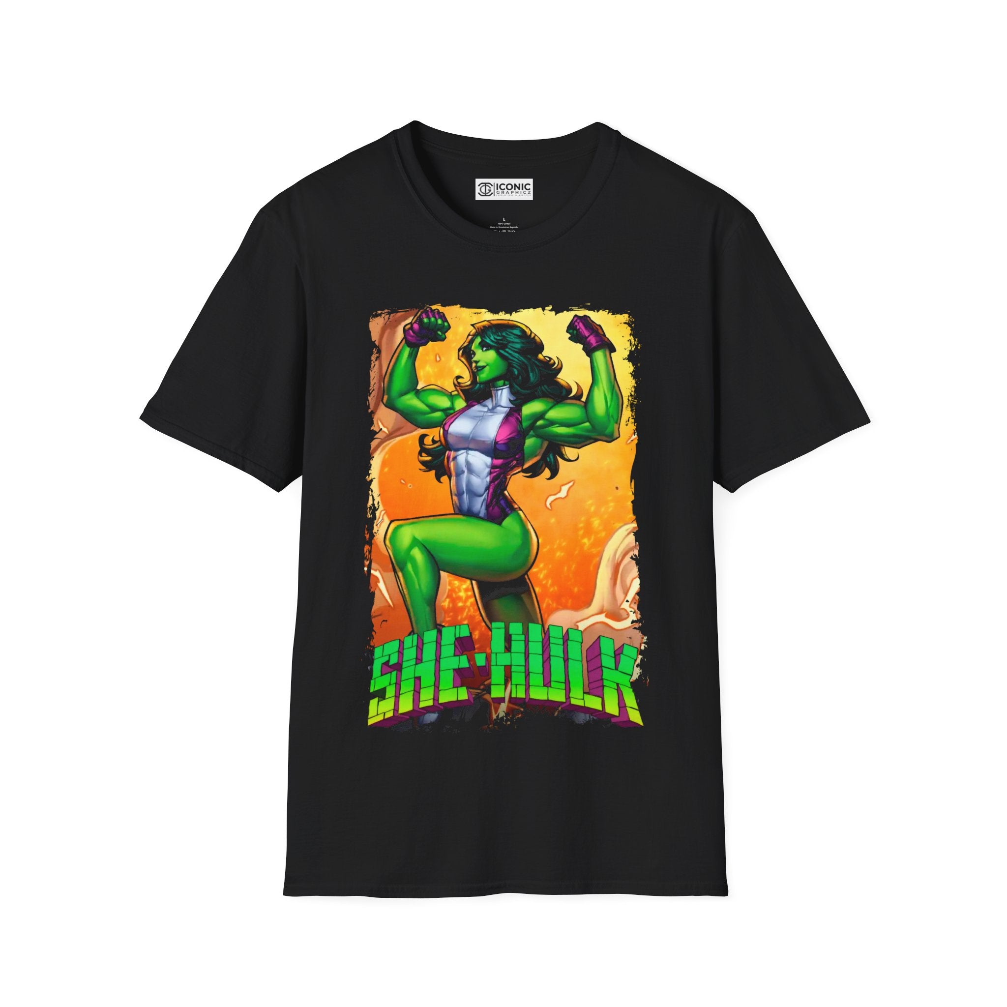 She Hulk T-Shirt - IGZ Clothing  - She-Hulk Unisex Softstyle T-Shirt Best Price 26 at IGZ Clothing 