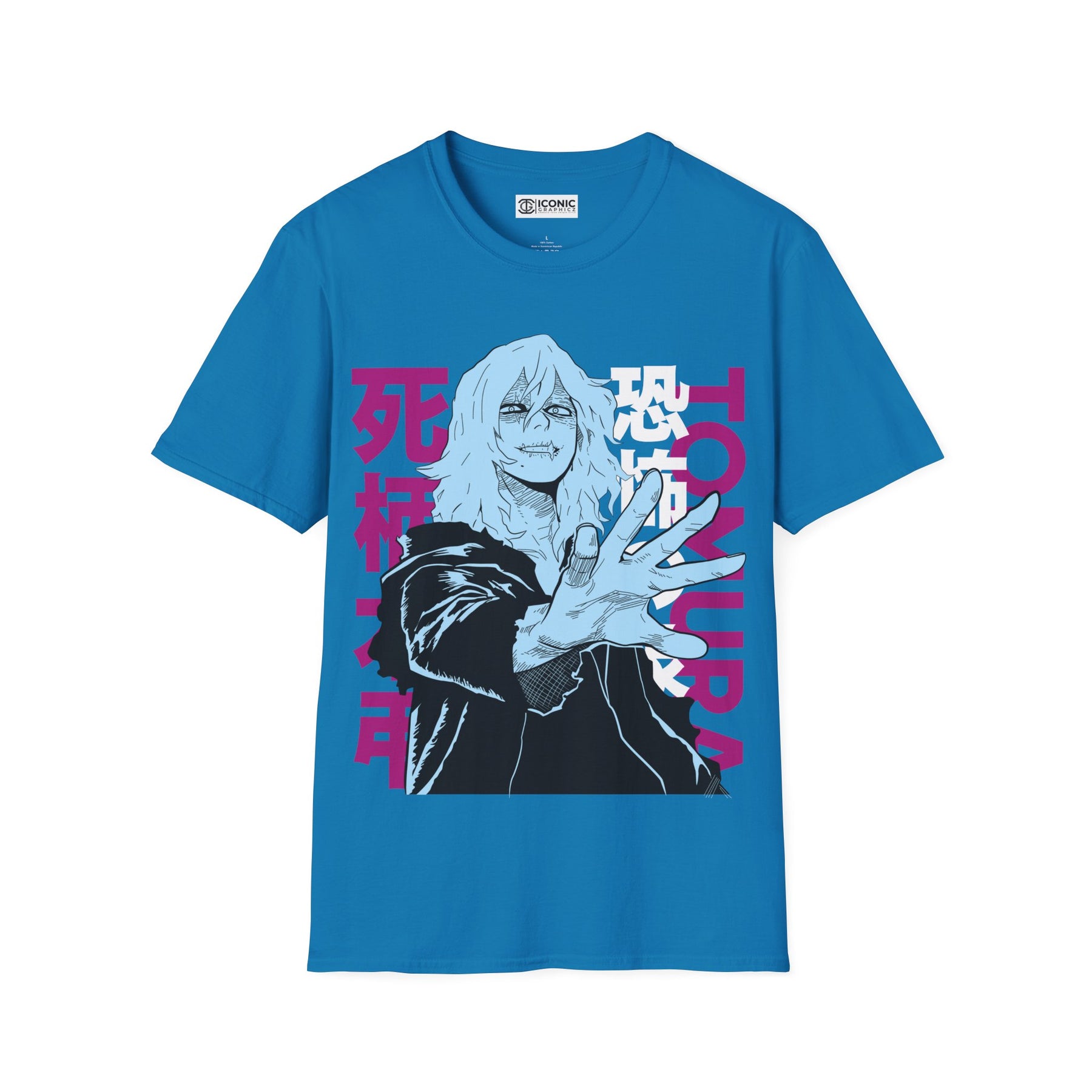 Shigaraki My hero academia T-Shirt - IGZ Clothing  - Shigaraki Unisex Softstyle T-Shirt Best Price 26 at IGZ Clothing 