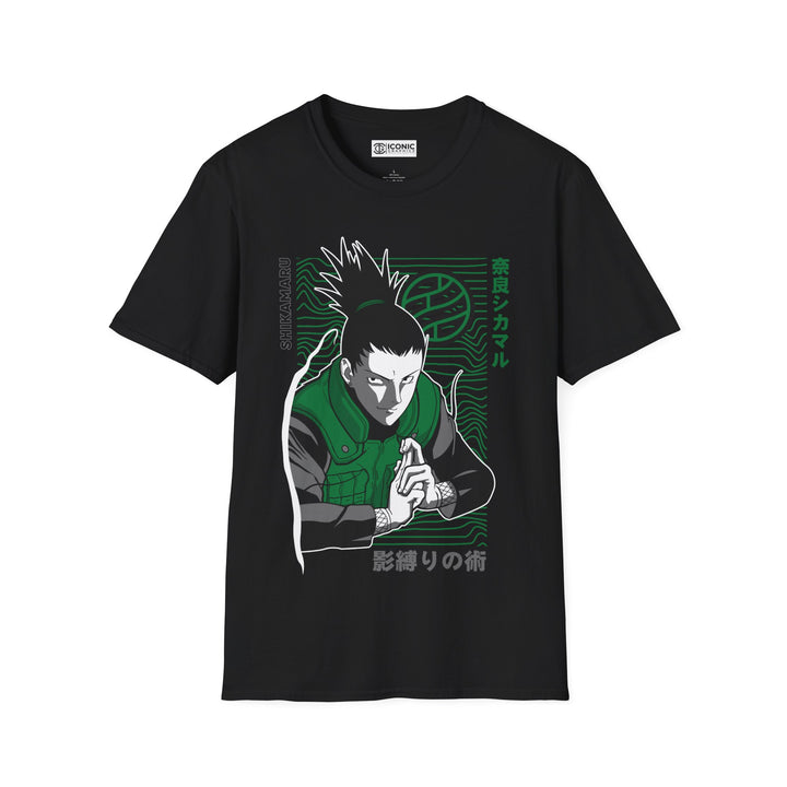 Shikamaru Naruto T-Shirt - IGZ Clothing  - Shikamaru Unisex Softstyle T-Shirt Best Price 26 at IGZ Clothing 