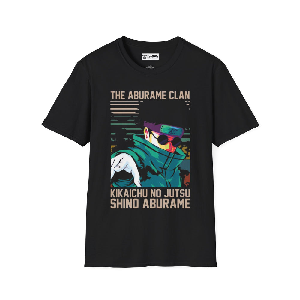 Shino Naruto T-Shirt - IGZ Clothing  - Shino Unisex Softstyle T-Shirt Best Price 26 at IGZ Clothing 